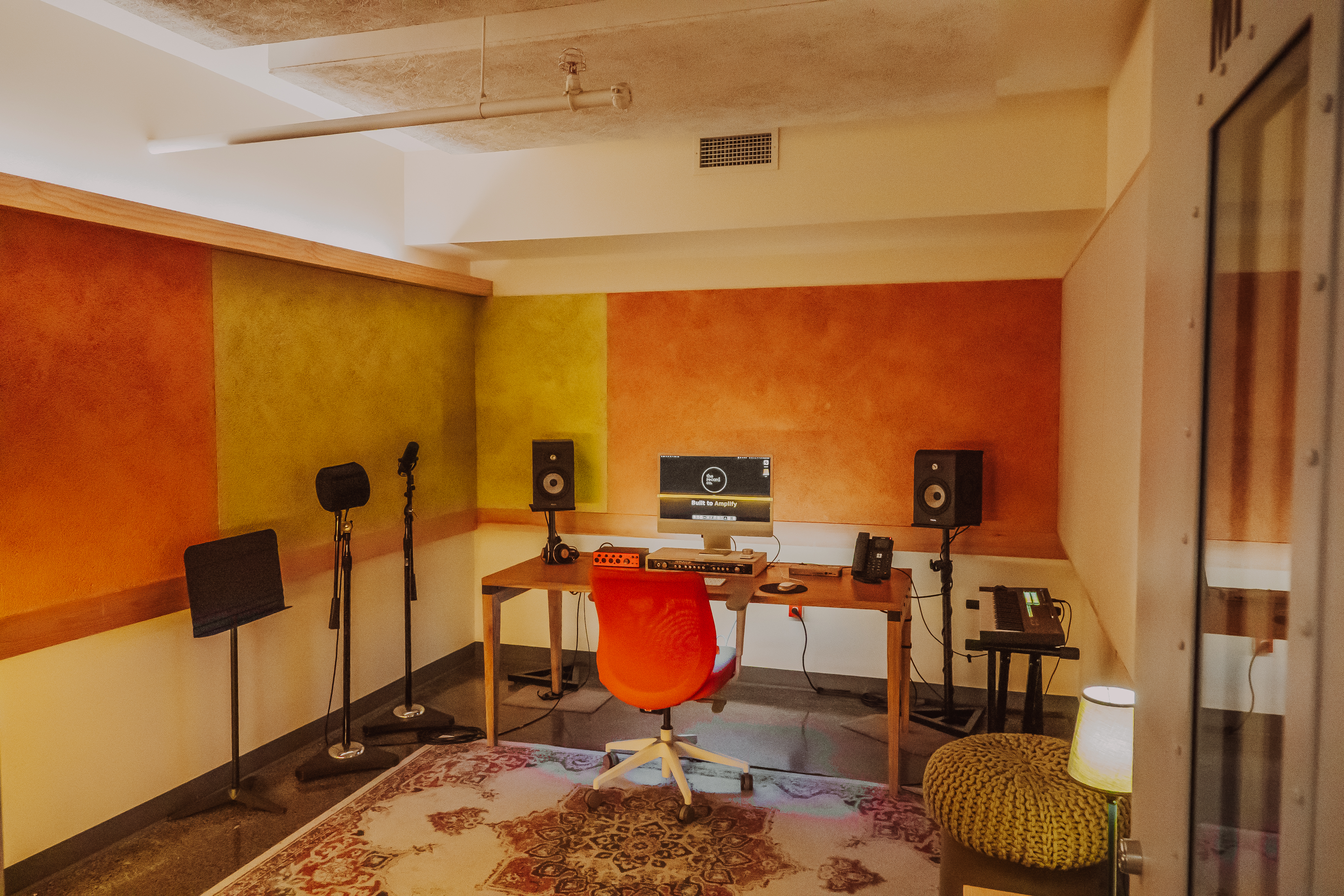 Recording studio at 960 Massachusetts Avenue Boston available by the hour — The Record Co.